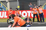 Pedro Acosta nach dem Crash