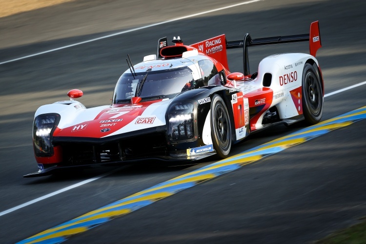 Schnellstes Hypercar im ersten freien Training der 24h Le Mans: Der Toyota GR010 Hybrid