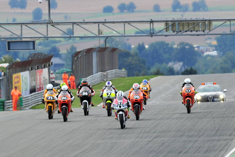 Schon im Jahr 2013 war die IDM Moto3 dünn besetzt