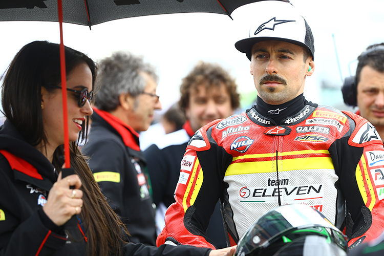 Eugene Laverty mit Frau Pippa