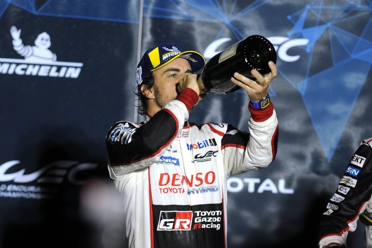 Fernando Alonso konnte in der FIA WEC bereits drei Siege feiern