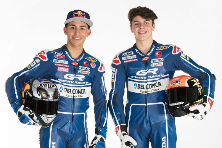 Gresinis Moto3-Duo 2016: Enea Bastianini und Fabio Di Giannantonio