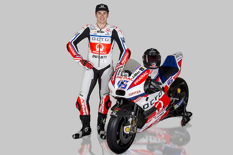 Scott Redding mit der Ducati GP15 des Pramac-Teams