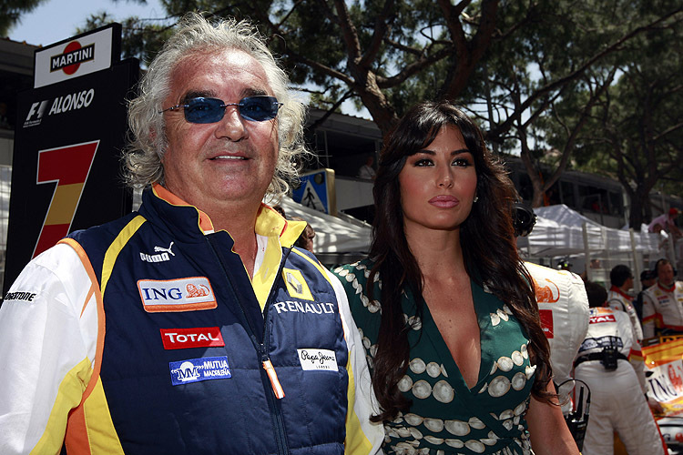 Flavio Briatore mit Gattin Eliabetta Gregoraci
