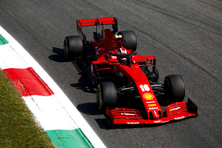 Auch Charles Leclerc muss in Monza eine bittere Pille schlucken