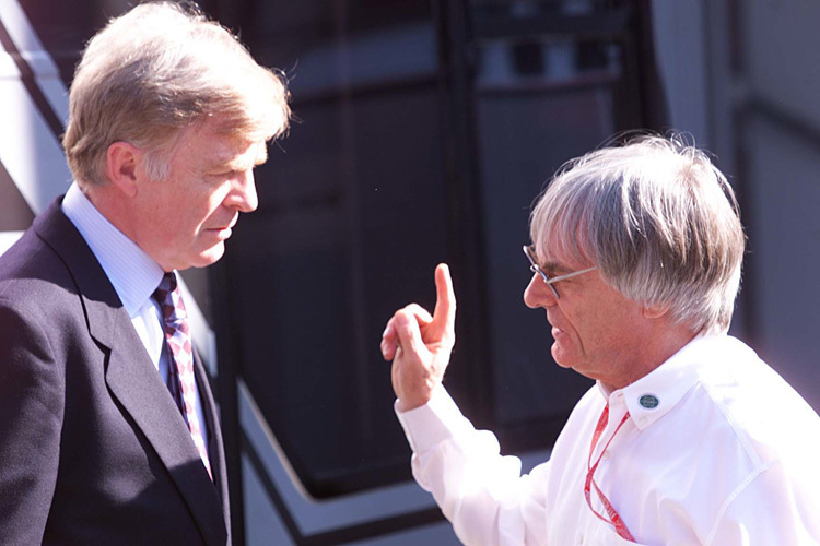 Max Mosley und Bernie Ecclestone