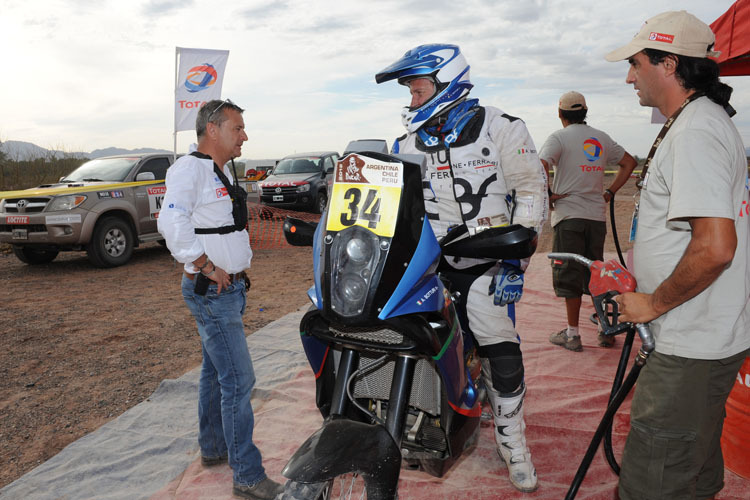 Zwangspause für die Dakar-Teilnehmer