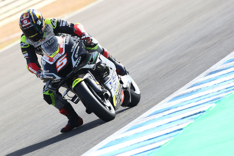 Johann Zarco am Freitag in Jerez