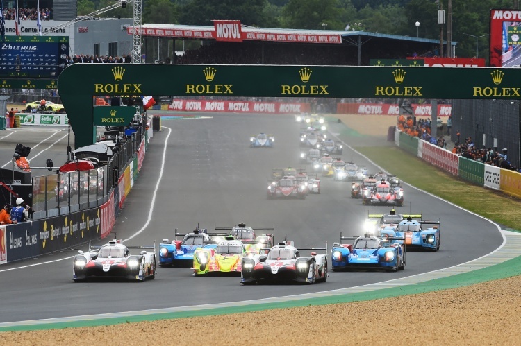 Der Start zu den 24h von Le Mans ist immer ein Highlight