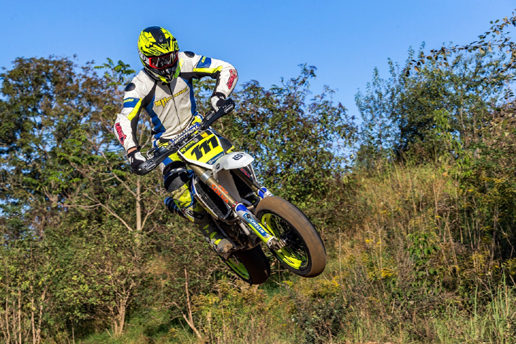 Markus Class (Husqvarna) - Der neue Deutsche Supermoto-Champion