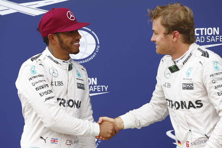 Lewis Hamilton über Nico Rosberg: «Wir diskutieren die Dinge von Mann zu Mann aus»
