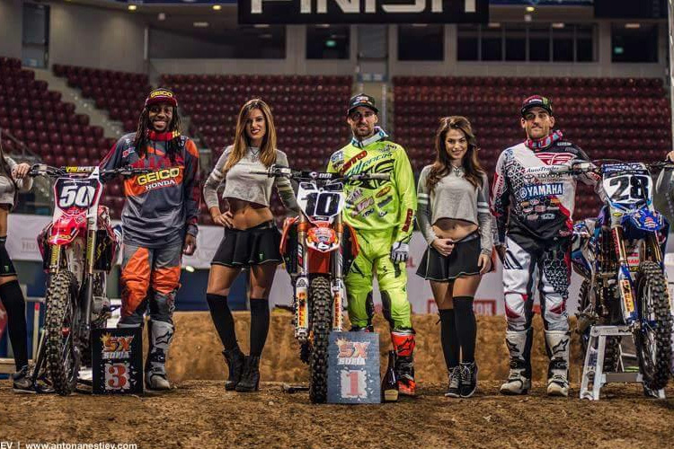 Mit Malcolm Stewart, Justin Brayton und Weston Peick (v.l.n.r) waren in Sofia echte Hochkaräter am Start