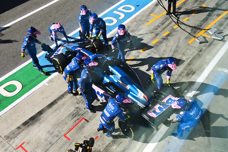 Für Fernando Alonso war das Rennen in Monza vorzeitig zu Ende