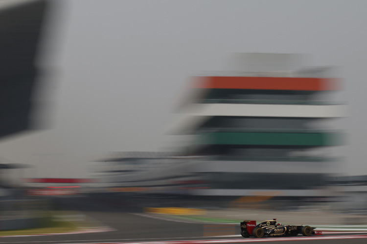 Kimi Räikkönen vor einem Jahr beim Indien-GP