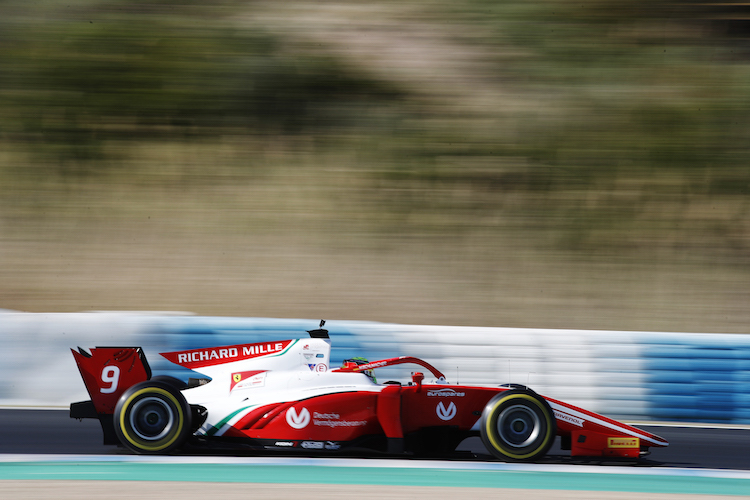 Mick Schumacher war in Jerez der Schnellste