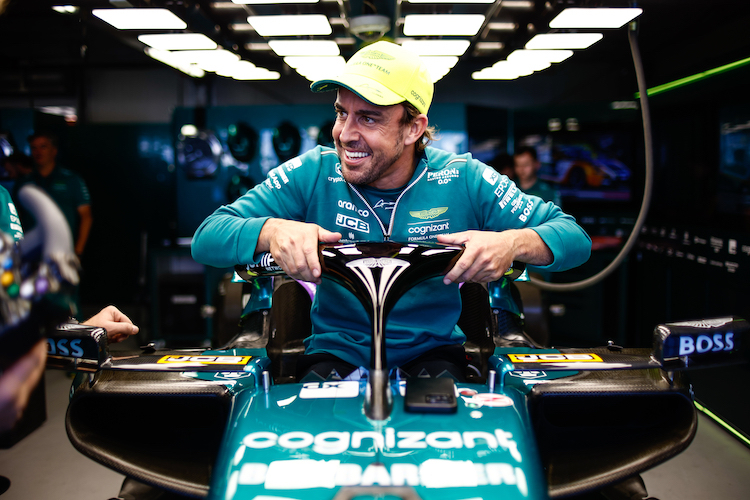 Fernando Alonso: «An einem Weekend wie diesem hier in Monaco versuche ich natürlich, das Rennen zu gewinnen»