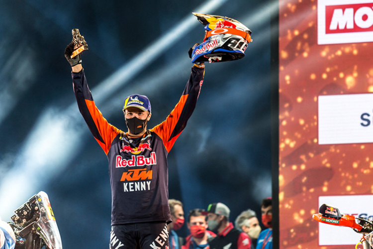 Platz 3 für Sam Sunderland bei der Dakar 2021 