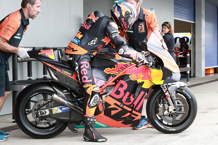 KTM-Werksfahrer Brad Binder