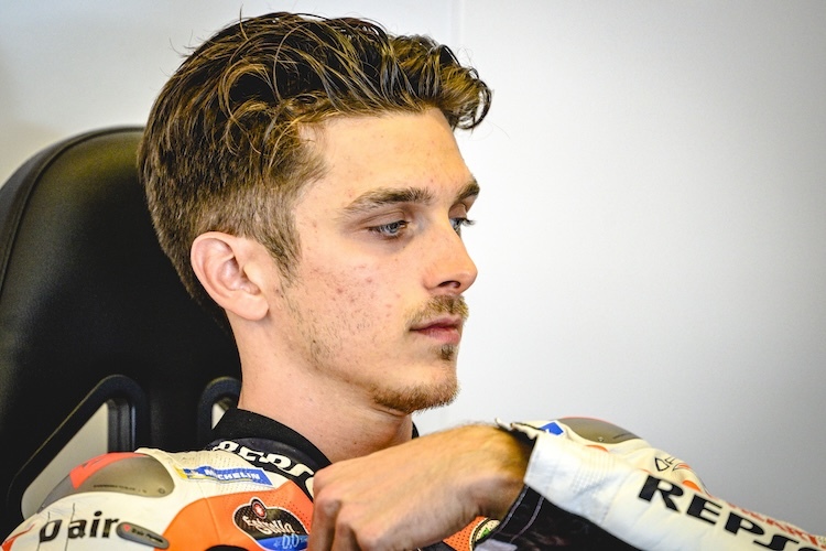 Im Herbst wird Honda-Werksfahrer Luca Marini Vater. Aktuell heißt das Sorgenkind «RC213V»