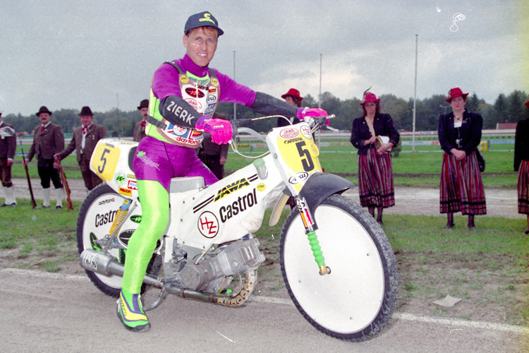 Simon Wigg 1993 im Weltfinale in Mühldorf