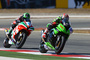 Im Ziel lag Kenan Sofuoglu 0,04 sec vor Sam Lowes