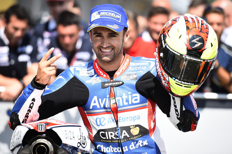 Héctor Barberá zeigt mit der Ducati 14.2 erstaunliche Leistungen