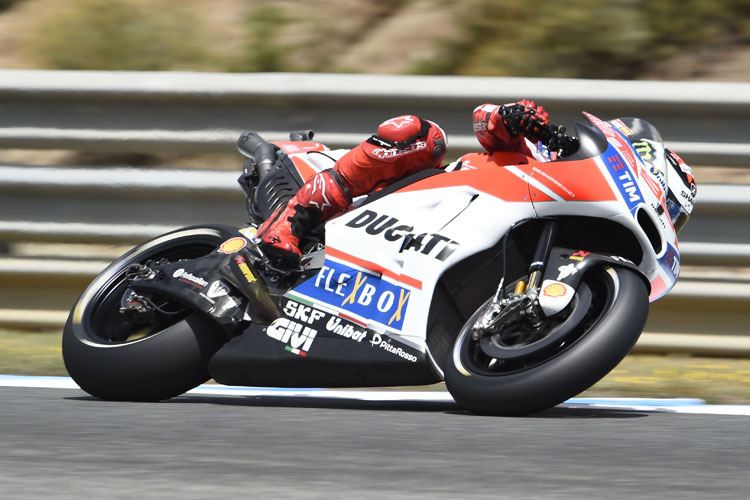 Jorge Lorenzo in Jerez