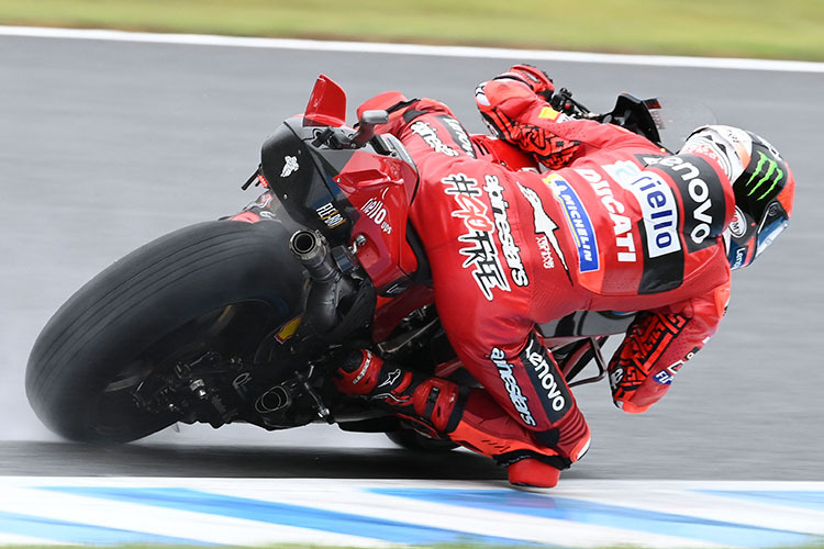 Pecco Bagnaia: «Normal bin ich im Regen konkurrenzfähig»