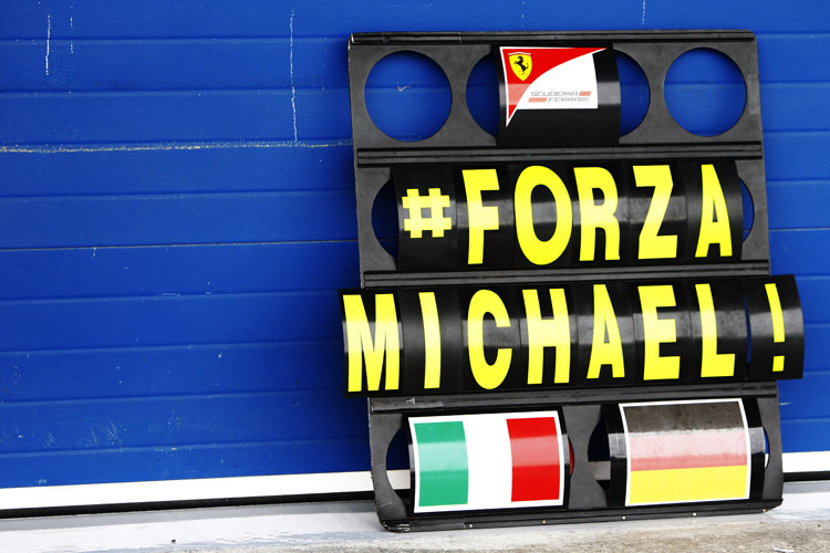 Die ganze Formel-1-Welt hofft auf positive Neuigkeiten zum Genesungsprozess von Michael Schumacher