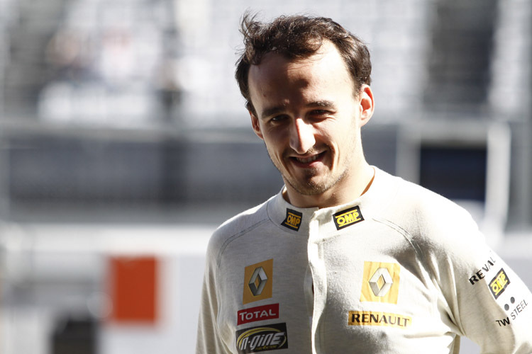 Hoffentlich kann Kubica bald wieder strahlen