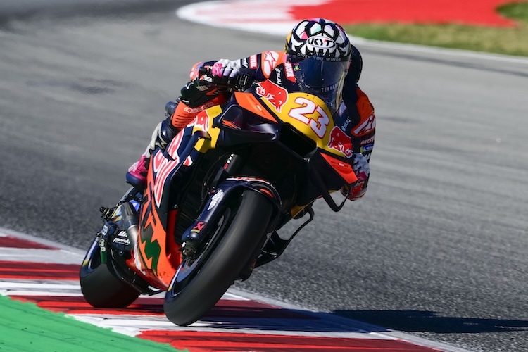 Enea Bastianini verbesserte sich im Sprint auf Position 5
