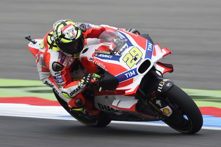 Andrea Iannone hat nichts von seinem neunten Startplatz