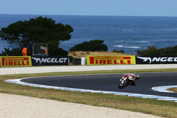 Die Kulisse ist auf  Phillip Island immer wieder beeindruckend 