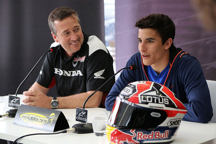 Talent-Treffen: Freddie Spencer und Marc Márquez