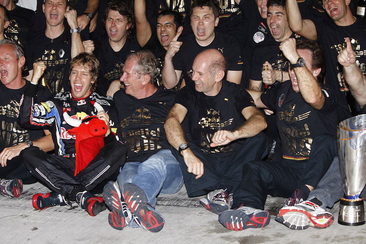 In Abu Dhabi 2010 wird Vettel zum jüngsten Formel-1-Champion