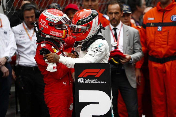 Lewis Hamilton und Sebastian Vettel