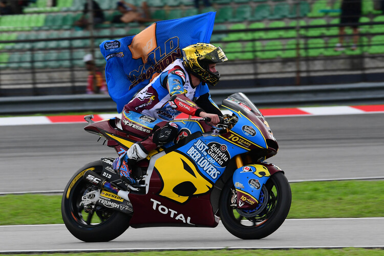 Der neue Moto2-Weltmeister Alex Márquez