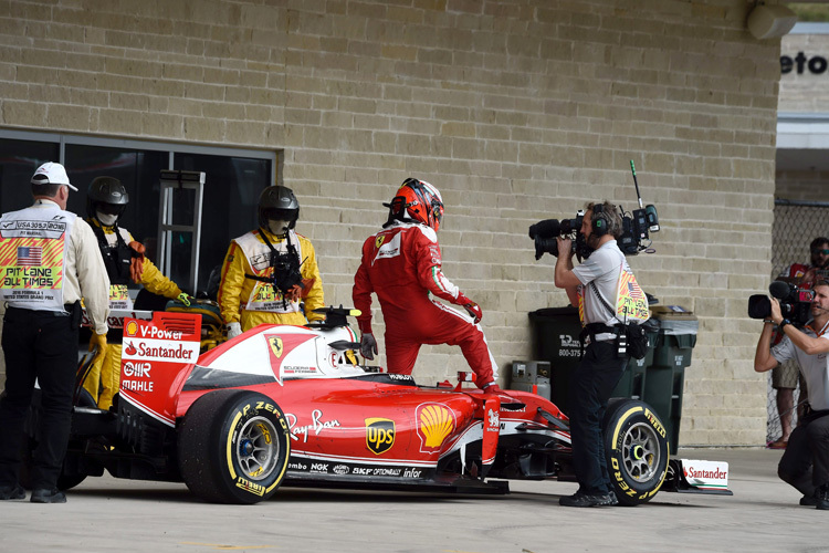 Kimi Räikkönen in Texas