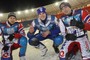 Die WM-Führenden: Khomitsevich, Koltakov, Ivanov