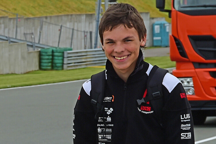 Wildcard-Pilot Max Kappler auf dem Sachsenring