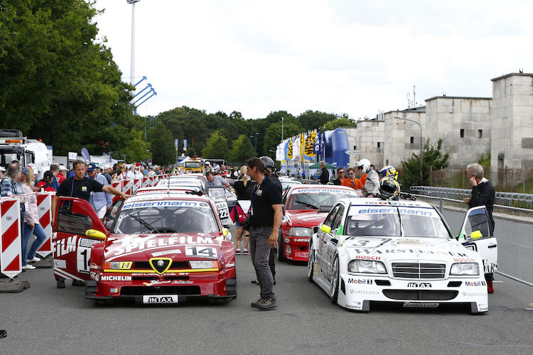 Auf dem Norisring fuhren die Tourenwagen Classics im DTM-Rahmenprogramm