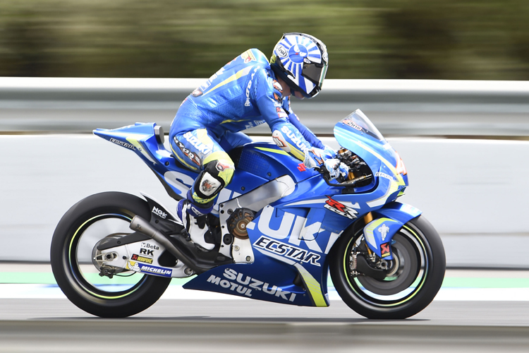 Suzuki-Testfahrer Takuya Tsuda