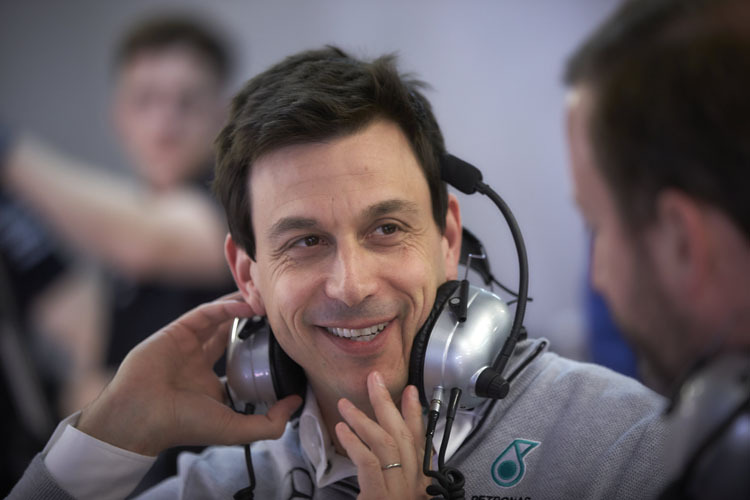 Mercedes-Motorsportdirektor Toto Wolff: «Der Sound ist sehr wichtig»