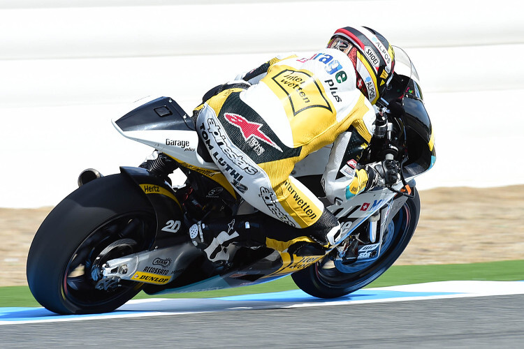 Tom Lüthi auf seiner Kalex in Jerez