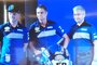 Alex Lowes, Michael van der Mark und Andrea Dosoli (v.l.)