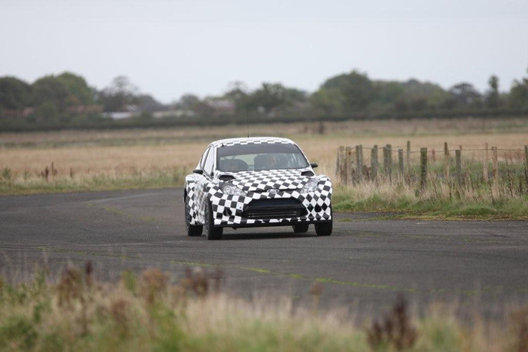 Der neue Ford Fiesta S2000 beim ersten Test