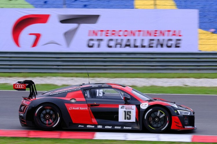 Sieger der 12h von Sepang: Der Audi R8 LMS von Christopher Haase, Robin Frijns und Laurens Vanthoor