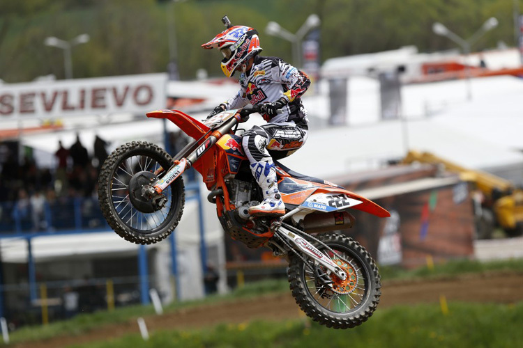 Tony Cairoli konnte sich in Lauf 2 revanchieren