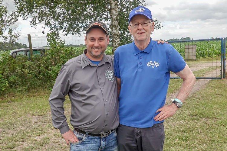 Mario Siebert (l.) und Peter Kirchner gehören zu den Machern des Gespann-Masters