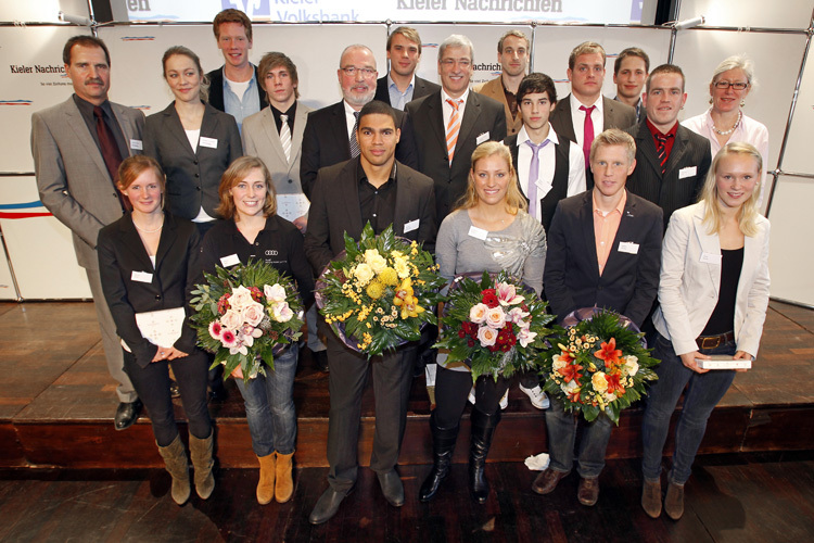 Die von den Kieler Nachrichten geehrten Sportler